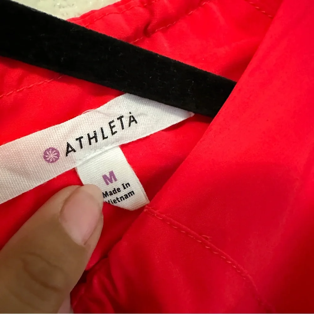 Athleta‎ Martinique Dress Coral Quest Sz M - Picture 9 of 12